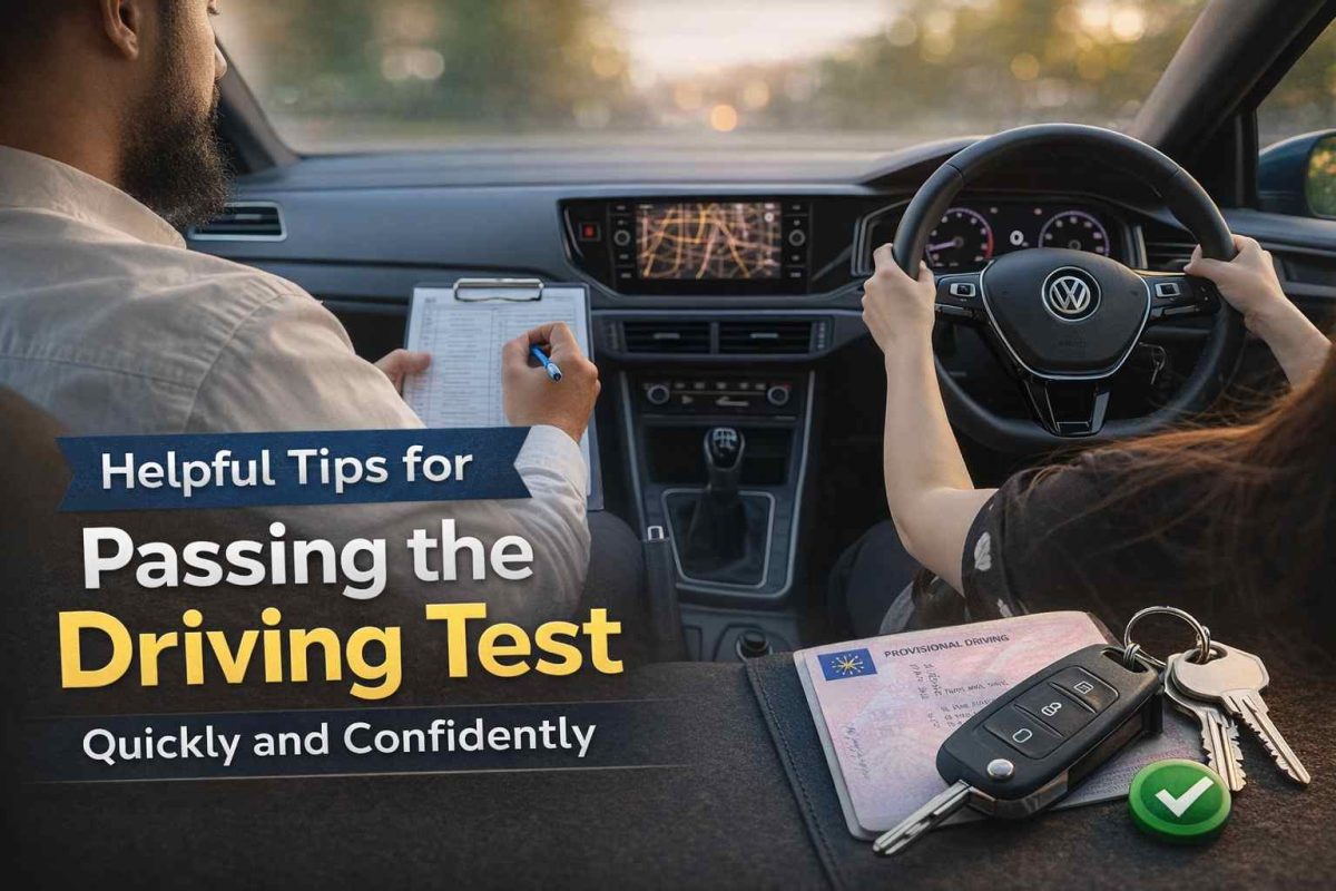 Helpful Tips for Passing the Driving Test Quickly and Confidently